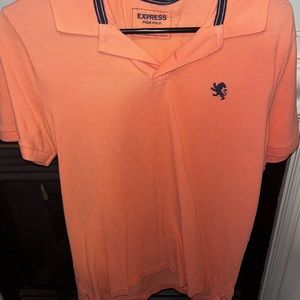 Express Polo Shirt in Peach color